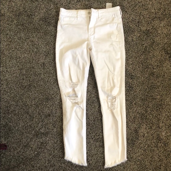 Hollister Crop High Rise Skinny Jeans. Size: 5(27) - Picture 1 of 3